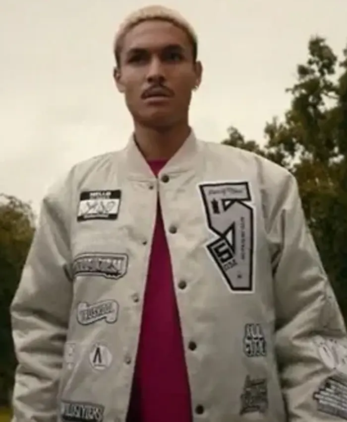 Motorvalley Ahmed Silver Bomber Jacket