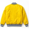 NY Yankees Dugout Satin Jacket Back