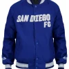 Navy Blue San Diego FC Bomber Jacket
