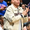 New York Knicks Fat Joe Cream Jacket For Sale