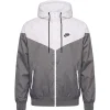 Nike Sportswear Grey & White Windrunner Jacket