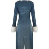 Off Campus S01 Allie Hayes Blue Coat Back
