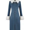 Off Campus S01 Allie Hayes Blue Coat For Sale
