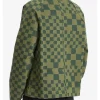 Off Campus S01 Stephen Kalyn Green Printed Jacket Back