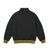 Palace Sporty Zip Funnel Jacket Black Back