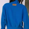 Parke Summerland Zip Up Jacket Blue Back
