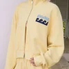 Parke Summerland Zip Up Jacket Yellow Front