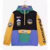 Pokémon Embroidered Patches Windbreaker Jacket