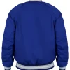 San Diego FC Navy Blue Varsity Bomber Jacket Back