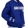 San Diego FC Navy Blue Varsity Bomber Jacket Right