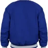 San Diego FC Royal Blue Bomber Jacket Back