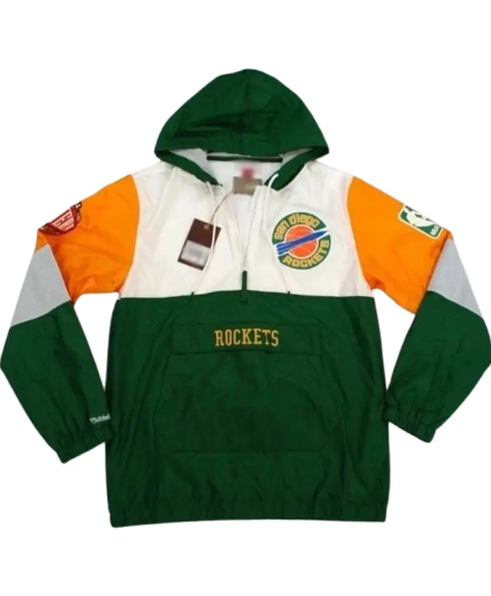San Diego Rockets Windbreaker Jacket