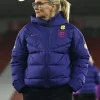 Sarina Wiegman Women’s International Friendly Match Puffer Jacket Front