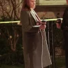 Scarlett Johansson The Exorcist Grey Coat For Sale
