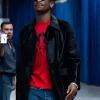 Shai Gilgeous Alexander San Antonio Spurs vs Oklahoma City Thunder Coat Front
