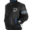 Sharks Starter Leather Vintage Jacket For Sale