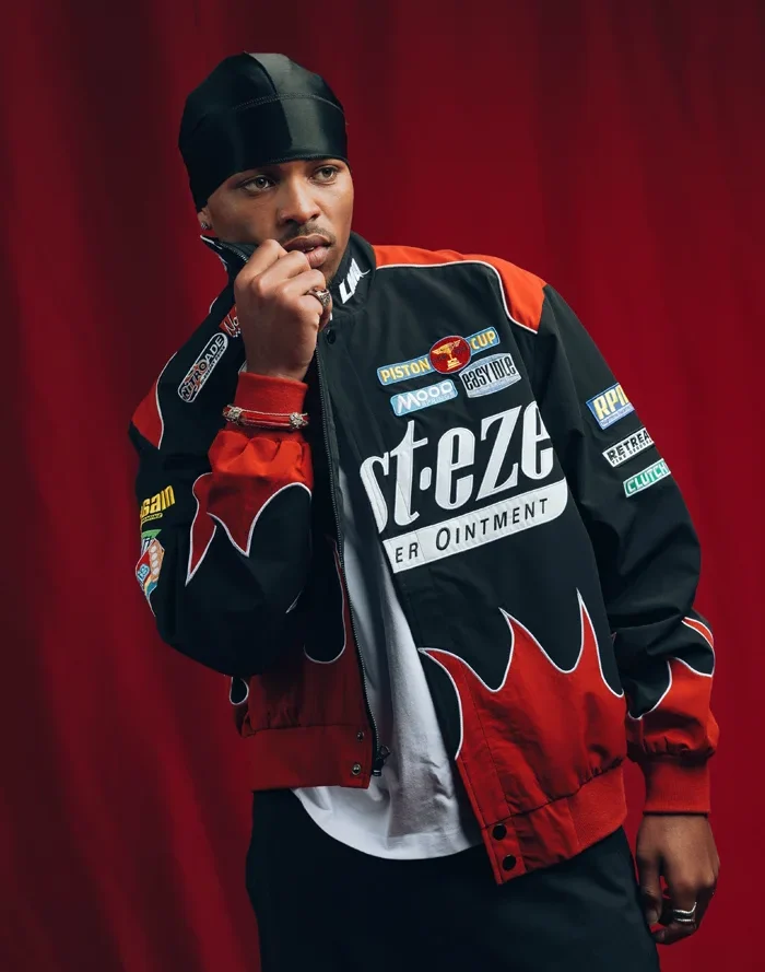 Shoe Palace Flames Disney Pixar Cars Racing Jacket Front
