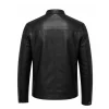 Starbright Gbenga Akinnagbe Black Leather Jacket Back