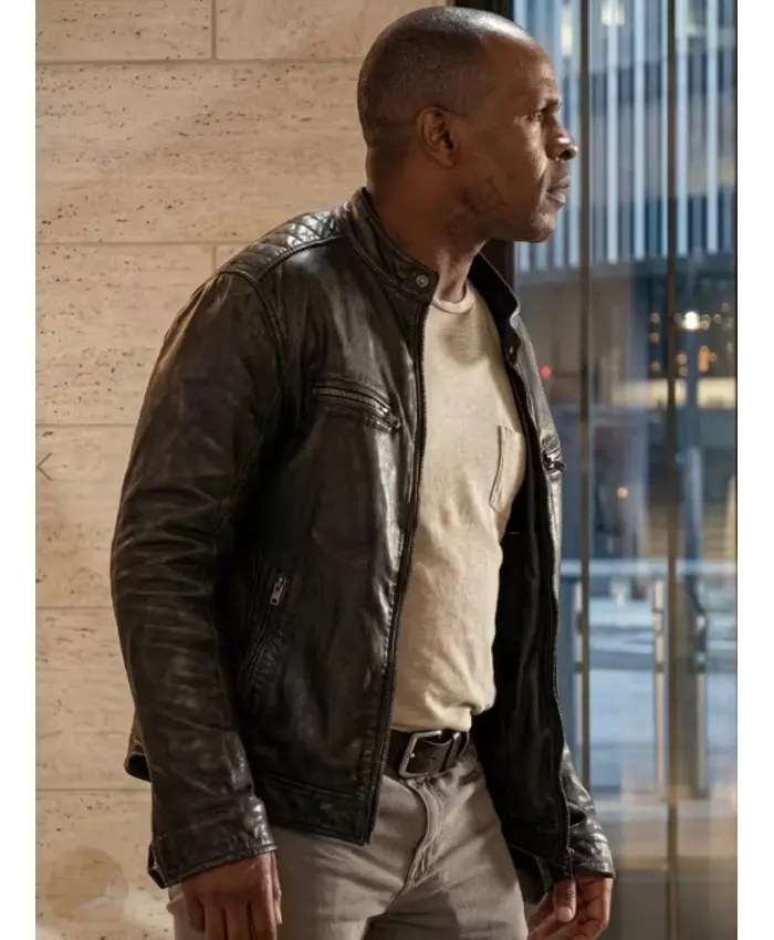 Starbright Gbenga Akinnagbe Black Leather Jacket