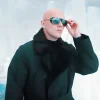 Superman Lex Luthor Black Coat Front
