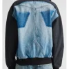 Taylor Swift Knicks VS Cleveland Bomber Jacket Back