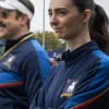 Ted Lasso S04 Tanya Reynolds Blue Track Jacket For Sale