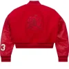 Teyana Taylor Red Varsity Jacket Back
