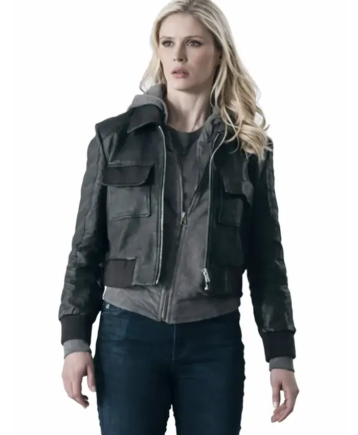 The Boys S05 Erin Moriarty Leather Jacket For Sale