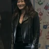 The Boys S05 Kimiko Miyashiro Black Leather Jacket