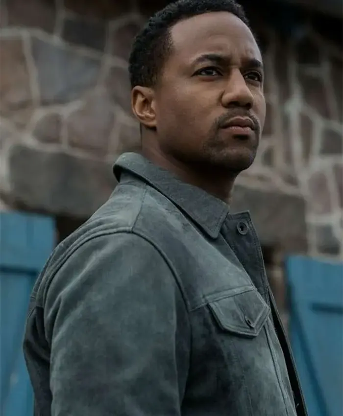 The Boys S05 Reggie Franklin Suede Leather Jacket For Sale