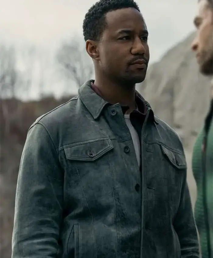 The Boys S05 Reggie Franklin Suede Leather Jacket