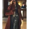 The Devil Wears Prada 2 Anne Hathaway Leather Coat