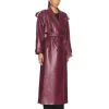 The Devil Wears Prada 2 Anne Hathaway Leather Coat Side