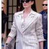 The Devil Wears Prada 2 Anne Hathaway Pinstripe Blazer