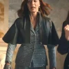 The Devil Wears Prada 2 Emily Leather Capelet