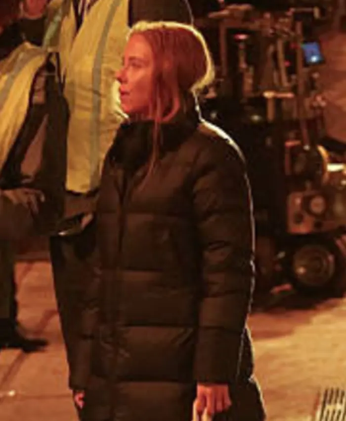 The Exorcist Scarlett Johansson Puffer Coat For Sale
