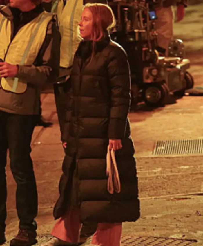 The Exorcist Scarlett Johansson Puffer Coat