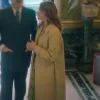 The House of the Spirits S01 Nicole Wallace Beige Coat For Sale