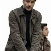 The Invisible Lino Guanciale Cotton Jacket Front