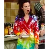 The Nanny S04 Fran Drescher Tie Dye Blazer