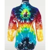 The Nanny S04 Fran Drescher Tie Dye Blazer Back