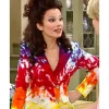 The Nanny S04 Fran Drescher Tie Dye Blazer For Sale