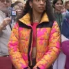 The Today Show Christiani Pitts Flower Puffer Jacket