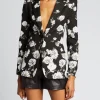The Today Show Daryn Carp Floral Print Blazer Front
