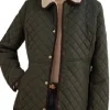 The Today Show Dylan Dreyer Green Quilted Jacket For Sale
