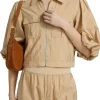 The View Joy Behar Beige Jacket Front