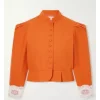 The View Sunny Hostin Orange Cropped Jacket For Sale