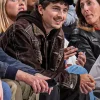 Timothee Chalamet Knicks v 76ers Game Brown Jacket