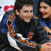 Timothée Chalamet Knicks vs. Cavs Final Leather Jacket