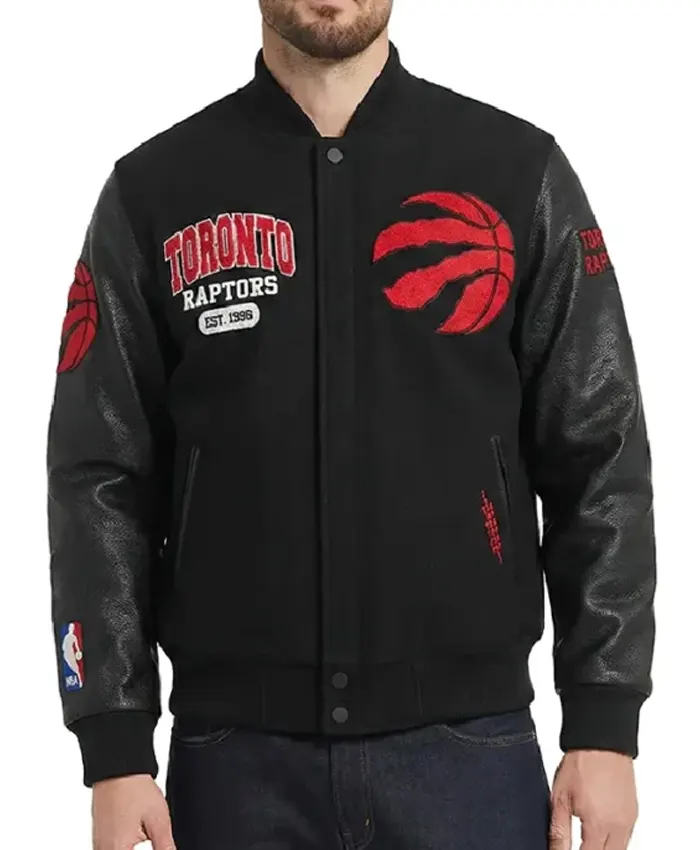 Toronto Raptors City Arch Varsity Jacket